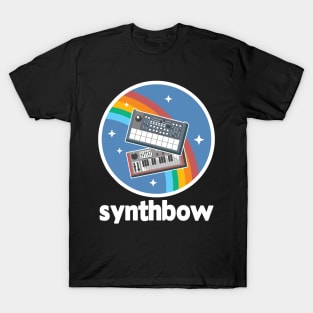 Modular Synthesizer Synth Synthbow Retro Techno T-Shirt